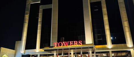 Overnatningsstedets facade