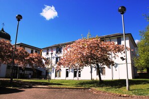 Overnatningsstedets facade