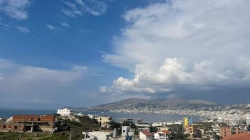 Udsigt fra overnatningsstedet