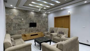 Sala de estar en el lobby
