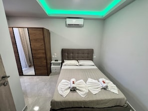 2 chambres, fer et planche à repasser, Wi-Fi, literie fournie