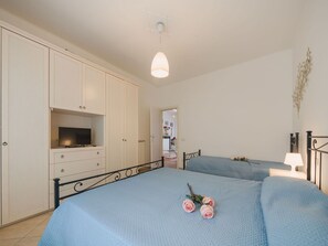 2 chambres, lit parapluie, Wi-Fi gratuit, draps fournis