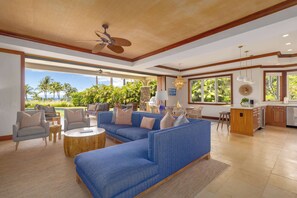 Fernseher, Stereoanlage, Arbeitsbereiche