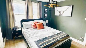 1 makuuhuone, ilmainen Wi-Fi, vuodevaatteet