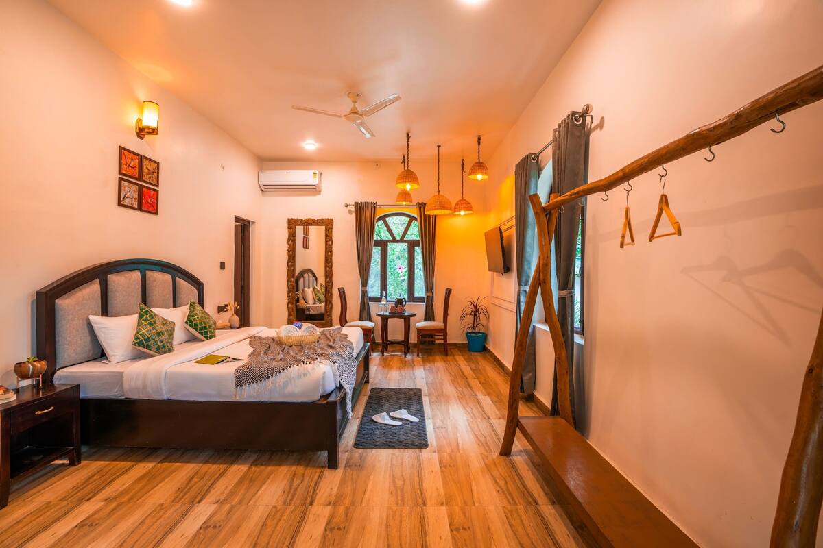 King Room | Truy cập Internet không dây miễn phí, bộ trải giường 