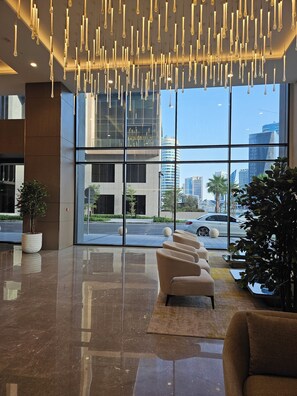 Interior - Cozy 1-bedroom apartment in beautiful Dubai with Burj Khalifa Views (Dubai)