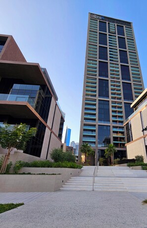 Exterior - Cozy 1-bedroom apartment in beautiful Dubai with Burj Khalifa Views (Dubai)