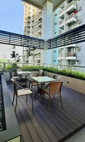 Apartment, 2 Bedrooms, Accessible, Balcony | Balcony - 2br Unit at Asmara Near St Lukes Medical Center (Quezon City)