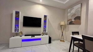 Apartment, 1 Bedroom | Living room - Luxury Two-room Apartment (Abidjan)