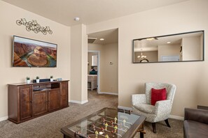 Smart-tv, tafelvoetbal en boeken