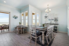 Dining - Sound Front Home with Private Pool & Gulf Views. (Dauphin Island)