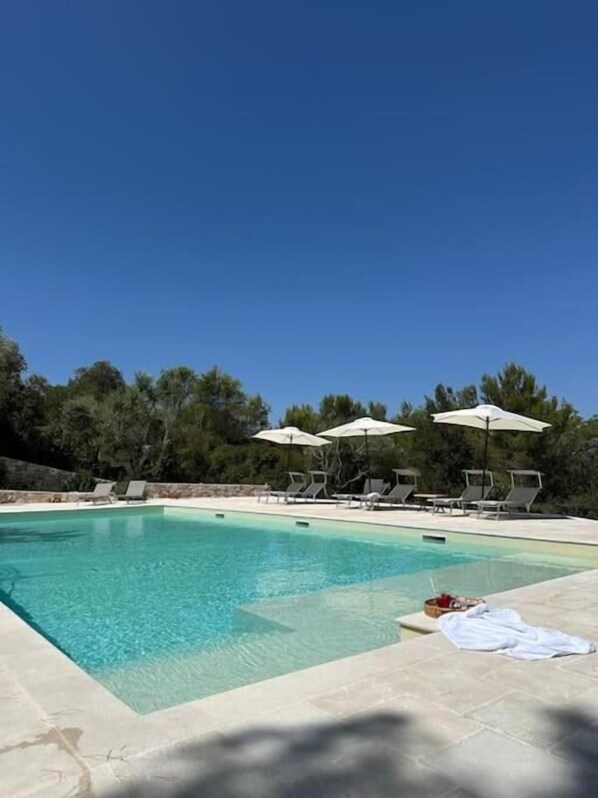 Seasonal outdoor pool