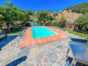 Ferienhaus, 2 Schlafzimmer, Raucher, eigener Pool | Pool | Außenpool