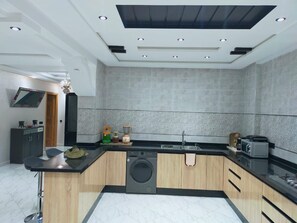 Microwave, oven, dishwasher