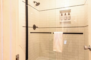 Hair dryer, towels