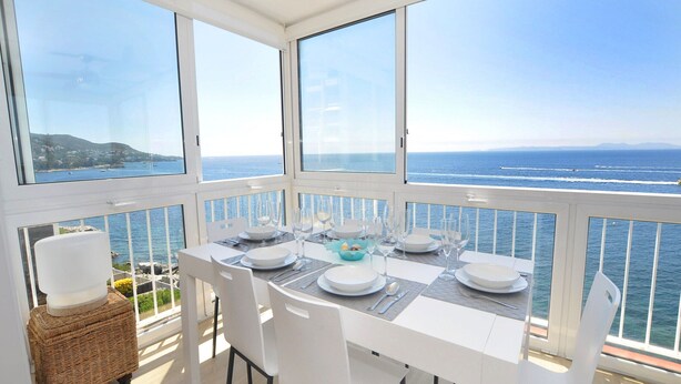 Balcony - Apartment in Roses With Stunning Sea Views (Roses)