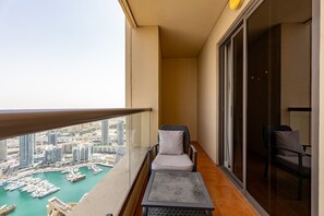 Apartment, Smoking | 2 bedrooms - Sleek JBR 2BR w Pool and Gym Marina Views (Dubai)