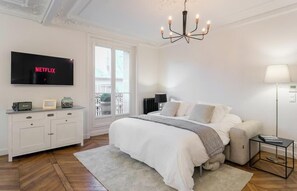 3 chambres, bureau, fer et planche à repasser, Wi-Fi gratuit