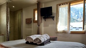 1 室のベッドルーム、WiFi、ベッドシーツ