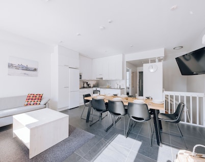 Spacious 3BR Apt. with Sauna