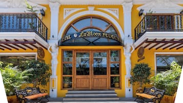 Façade de lâhĂ©bergement