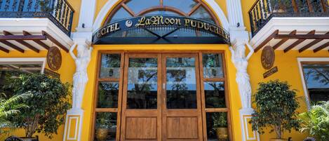 Fassade der Unterkunft