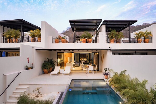 Pool - Serene Villa With Private Pool Overlooking Protected National Park (Huatulco)