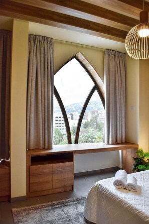 1 chambre, fer et planche à repasser, Wi-Fi, draps fournis