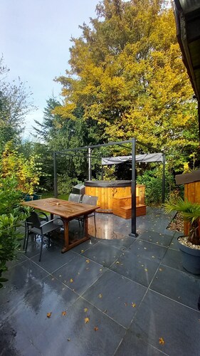 Well-being and Nature: Le Cottage Exotique and its private Nordic bath with unlimited access