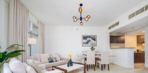 Appartement, uitzicht op stad | Woonruimte