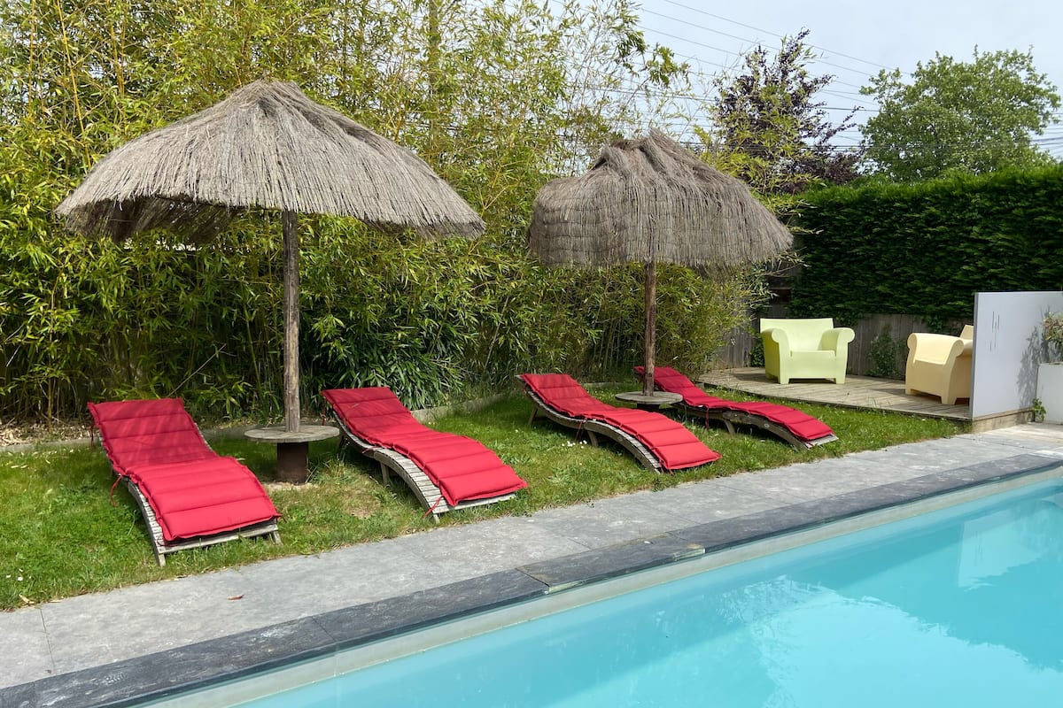 Deluxe Penthouse, 2 Bedrooms, Terrace, Pool View | 3 bedrooms, soundproofing, free cribs/infant beds, free WiFi