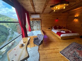 Deluxe-svíta - fjallasýn | 1 svefnherbergi, hljóðeinangrun, ókeypis þráðlaus nettenging