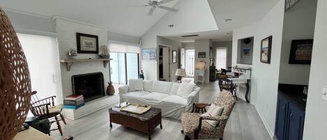Smart TV, books, music library