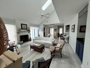 Smart TV, books, music library