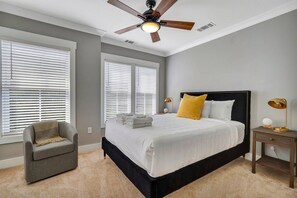 3 bedrooms, desk, iron/ironing board, free WiFi - Upscale Townhome Near Forsyth Park w/ Courtyard by Lucky Savannah (Savannah)