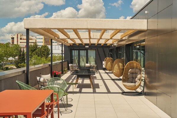 Terraza en la azotea