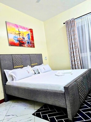 3 soverom, wi-fi og sengetøy