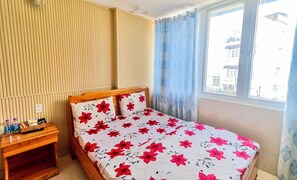 1 bedroom, WiFi, bed sheets