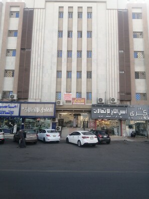 Façana frontal de l'allotjament