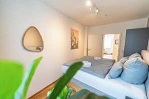 1 makuuhuone, silitysrauta/-lauta, Wi-Fi, vuodevaatteet