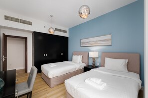 Apartment, Smoking | 2 bedrooms - Trendy JBR 2BR w Pool and Gym Marina Views (Dubai)