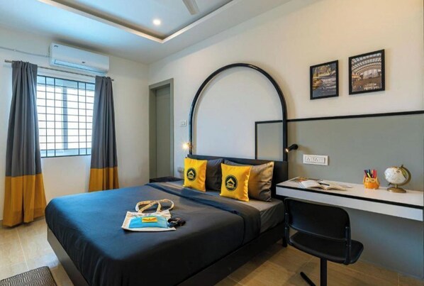 Chambre supérieure double | Accès au Wi-Fi (inclus), literie fournie