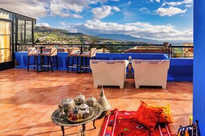 Terrace/patio - ryad ab sarai (Chefchaouen)