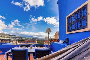 Terrace/patio - ryad ab sarai  (Chefchaouen)