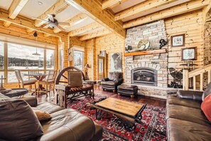 TV, fireplace, DVD player, offices - 3BDR with Loft for 8, Hot Tub, Sauna & Mtn Views! (Breckenridge)