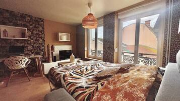 1 soveværelse, skrivebord, strygejern/strygebræt, Wi-Fi