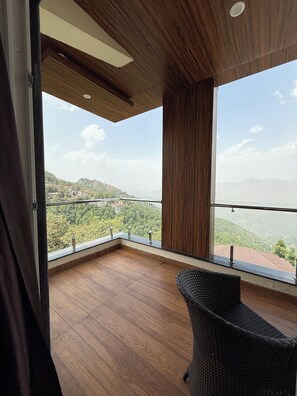 Vue depuis le balcon