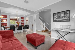 House, Multiple Bedrooms | Living area | Smart TV