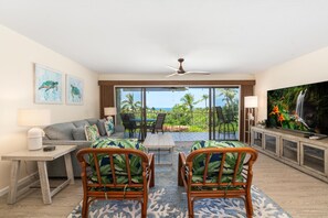 Condo, 2 Bedrooms | Living area | Smart TV - Big Island Keauhou Punahele A203 2 Bedroom Condo (Kailua-Kona)