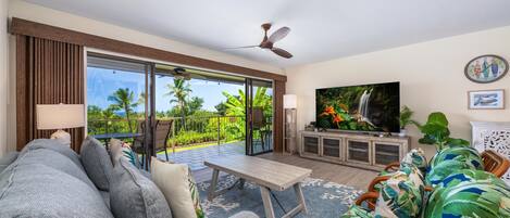 Leilighet, 2 soverom | Oppholdsområde | Smart-TV